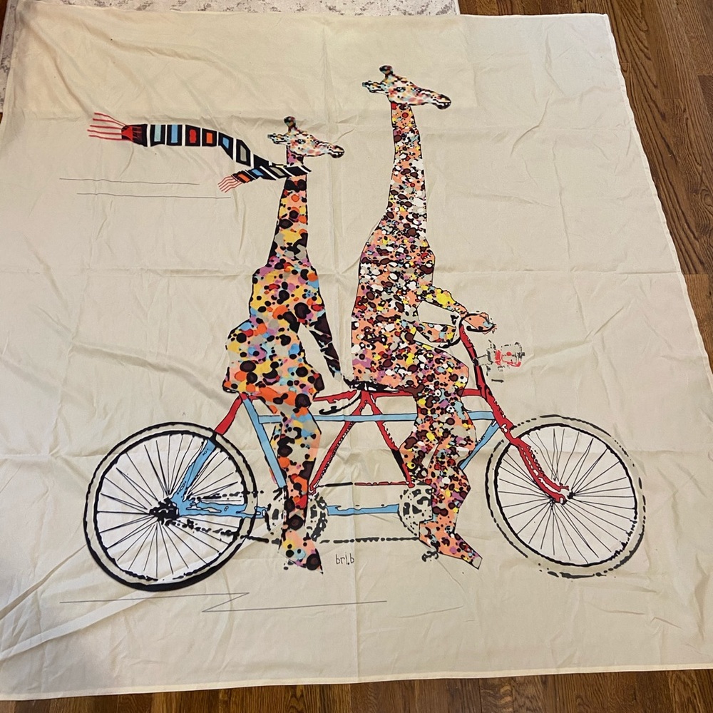 Giraffe tapestry